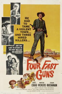 <i>Four Fast Guns</i> 1960 film