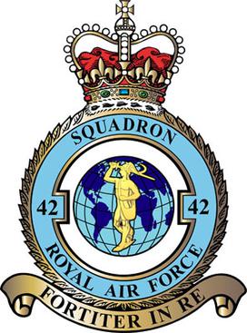 <span class="mw-page-title-main">No. 42 Squadron RAF</span> Flying squadron of the Royal Air Force