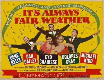 File:It's Always Fair Weather (1955 film) poster (yellow background).jpg