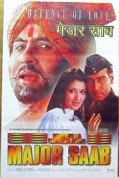 <i>Major Saab</i> 1998 Indian film