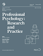 <i>Professional Psychology: Research and Practice</i> Academic journal
