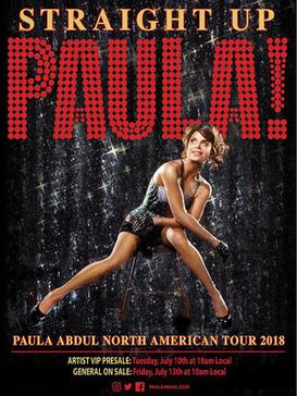 <span class="mw-page-title-main">Straight Up Paula!</span> 2018–19 concert tour by Paula Abdul