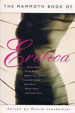 <i>The Mammoth Book of Erotica</i> Erotic literature anthology