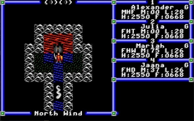 File:Ultima 3 screenshot, DOSBox, Exodus Project upgrade.jpg