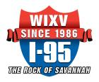 WIXV-FM 95.5 MHz I-95 "The Rock of Savannah" Logo