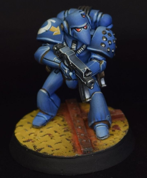 Space Marine (<i>Warhammer 40,000</i>) Fictional futuristic supersoldiers