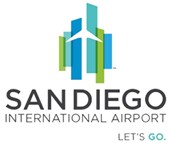 Logotipo del Aeropuerto Internacional de San Diego, mayo de 2017.png