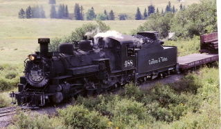 Rio Grande class K-36 Class of 10 American narrow gauge 2–8-2 locomotives