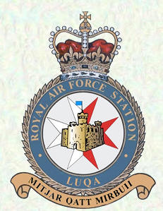 RAF Luqa British Air Force station in Malta