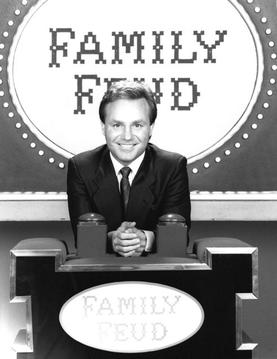 Ray Combs in a publicity photo for Family Feud (1988)
