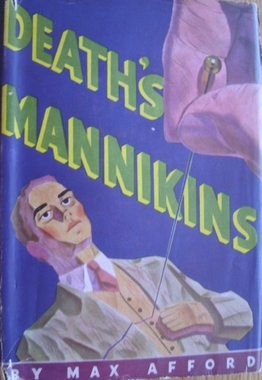 <i>Deaths Mannikins</i> 1937 novel by Max Afford