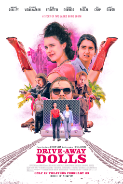 <i>Drive-Away Dolls</i> 2024 American film by Ethan Coen