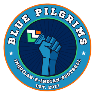 <span class="mw-page-title-main">Blue Pilgrims</span> Organised group of football fans who supports India national men and women teams.