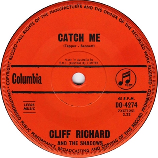 <span class="mw-page-title-main">Catch Me (Jeri Lynne Fraser song)</span> 1960 song written by Sid Tepper and Roy C. Bennet