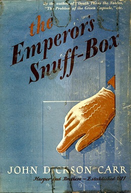 <i>The Emperors Snuff-Box</i> book by John Dickson Carr