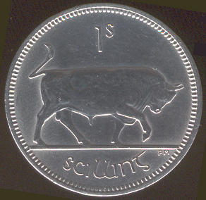 <span class="mw-page-title-main">Shilling (Irish coin)</span> Irish coin