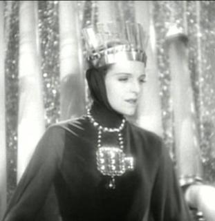 Helen Gahagan in costume as the title character.