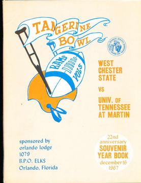 Program cover for 1967 game