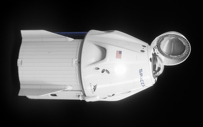 File:Artist's Rendering Of The SpaceX Crew Dragon And Its Cupola To Be Flown On Inspiration4 Mission.jpg