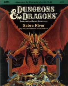 <i>Sabre River</i> Dungeons & Dragons adventure module