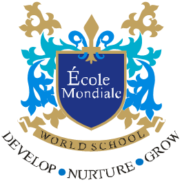 Logo školy Ecole Mondiale World.png