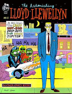 <i>Lloyd Llewellyn</i> Comic book by Daniel Clowes