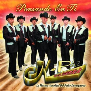 <i>Pensando En Ti</i> 2004 studio album by K-Paz de la Sierra