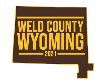 The logo of Weld County, WY.