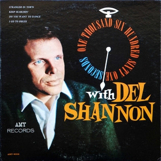 <i>1,661 Seconds with Del Shannon</i> 1965 studio album by Del Shannon