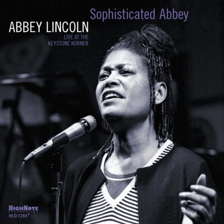 <i>Sophisticated Abbey: Live at the Keystone Korner</i> 2015 live album by Abbey Lincoln