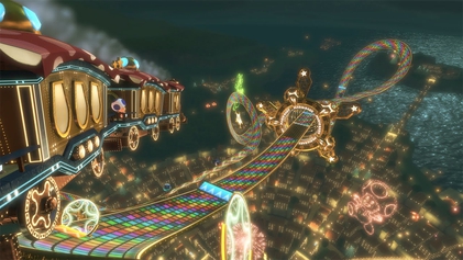 mario kart 64 rainbow road