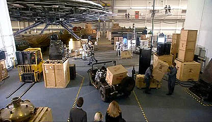 The interior of the Torchwood Tower, as seen in "Army of Ghosts".