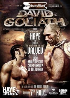 <span class="mw-page-title-main">Nikolai Valuev vs. David Haye</span> Boxing competition