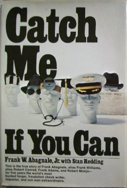 <i>Catch Me If You Can</i> (book) Book by Frank Abagnale Jr.