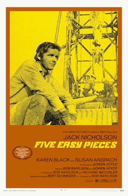 <i>Five Easy Pieces</i> 1970 US drama film by Bob Rafelson