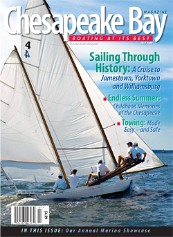 <i>Chesapeake Bay Magazine</i> Monthly publication focusing on boating