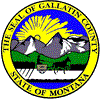 Officieel zegel van Gallatin County