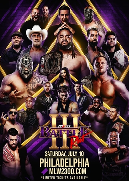 <span class="mw-page-title-main">Battle Riot III</span> Professional wrestling event