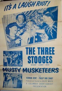 <i>Musty Musketeers</i> 1954 American short film by Jules White