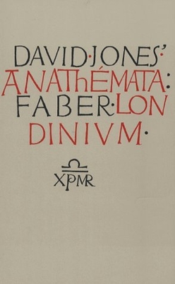 <i>The Anathemata</i> Epic Poem written by David Jones