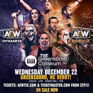 Hook vs. Bear Bronson set for AEW Rampage Holiday Bash - WON/F4W