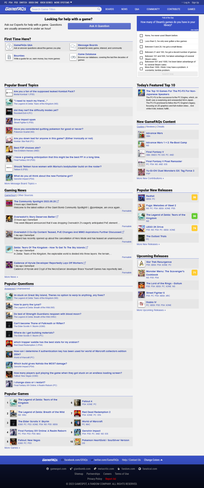 File:GameFAQs main page screenshot.png