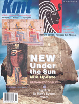 <i>Kmt</i> (magazine) Magazine on ancient Egypt