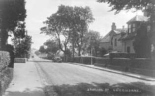 Postcard of Stirling Road from around 1925