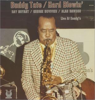 <i>Hard Blowin</i> 1984 live album by Buddy Tate