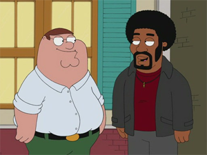 <span class="mw-page-title-main">Jerome Is the New Black</span> 7th episode of the 8th season of Family Guy