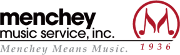 Logo du service de musique Menchey