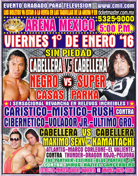 <i>Sin Piedad</i> (2016) Mexican professional wrestling supercard show