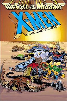 <span class="mw-page-title-main">The Fall of the Mutants</span> Comic book crossover event