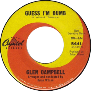 Guess Im Dumb 1965 single by Glen Campbell